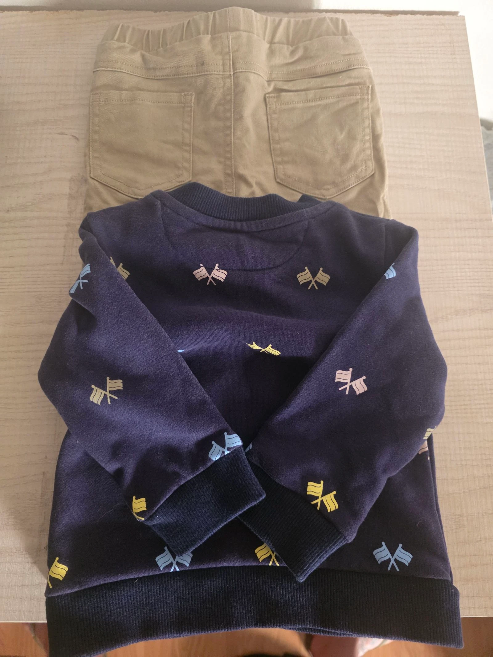 Conjunto bebé Spagnolo original | Sudadera + pantalón | Talla 92 cm (18-24 meses) – photo 5